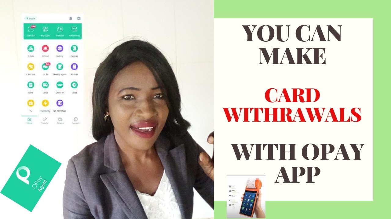 How to make card withdrawals on Opay app even without POS