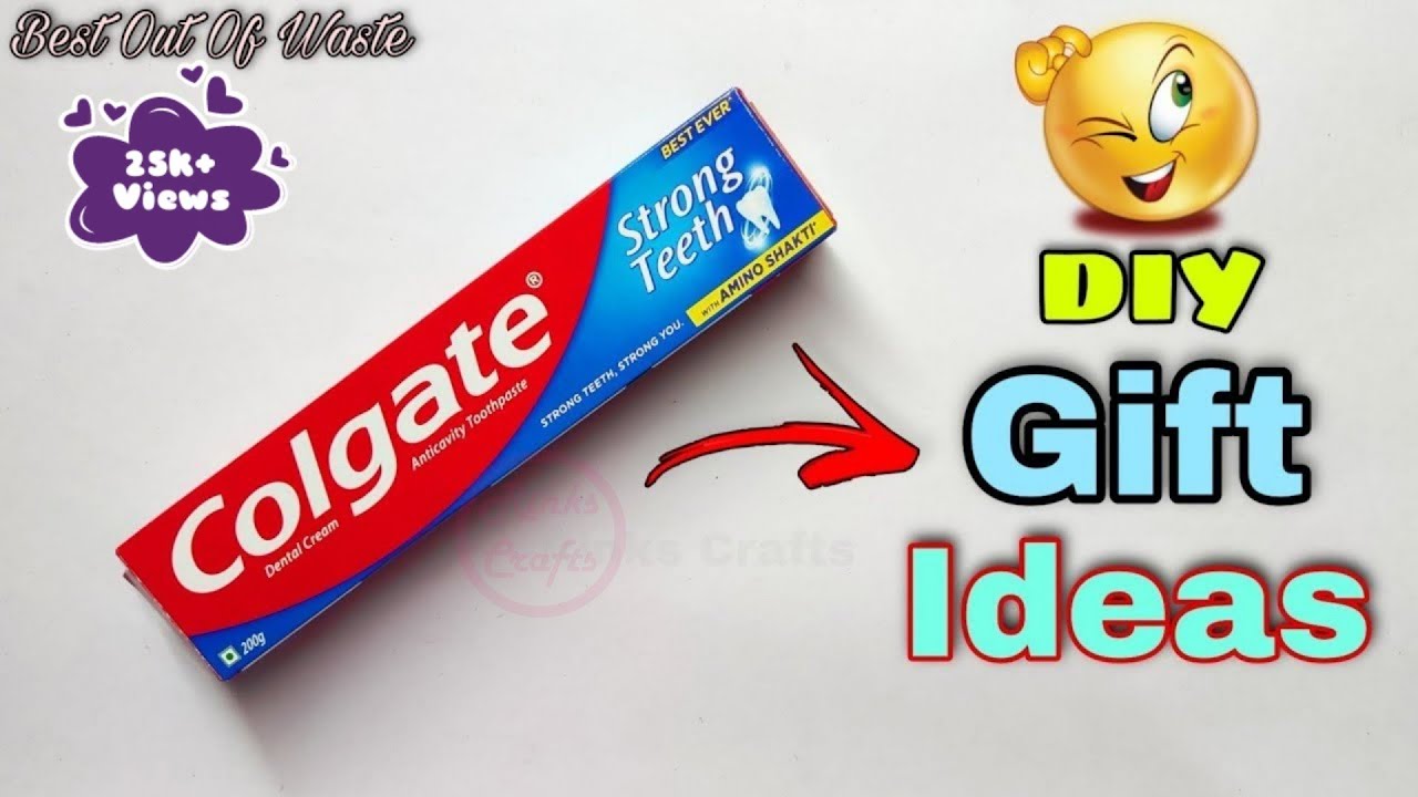 Toothpaste Box DIY Pencil Box / DIY Pencil Box / Colgate Box Craft