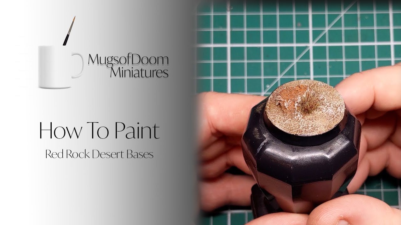 How to Paint: Red Rock Desert Bases