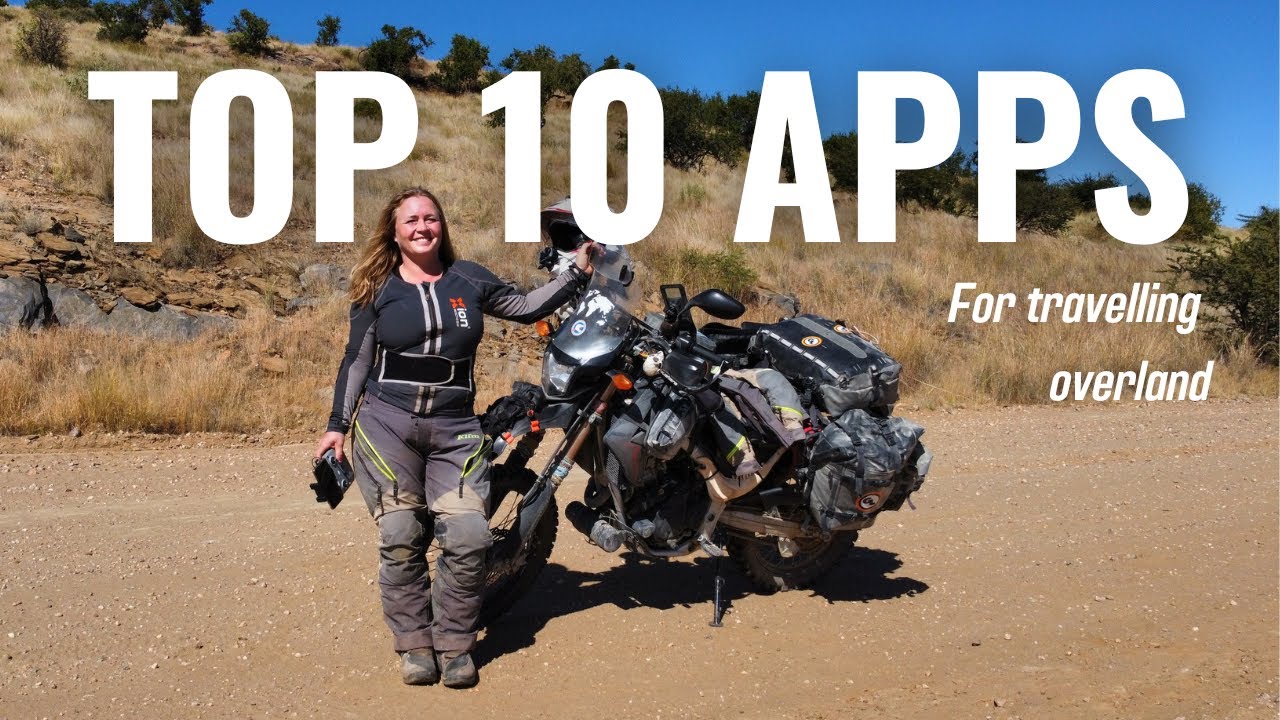 10 Apps that I use all the time traveling long-distance on a motorcycle