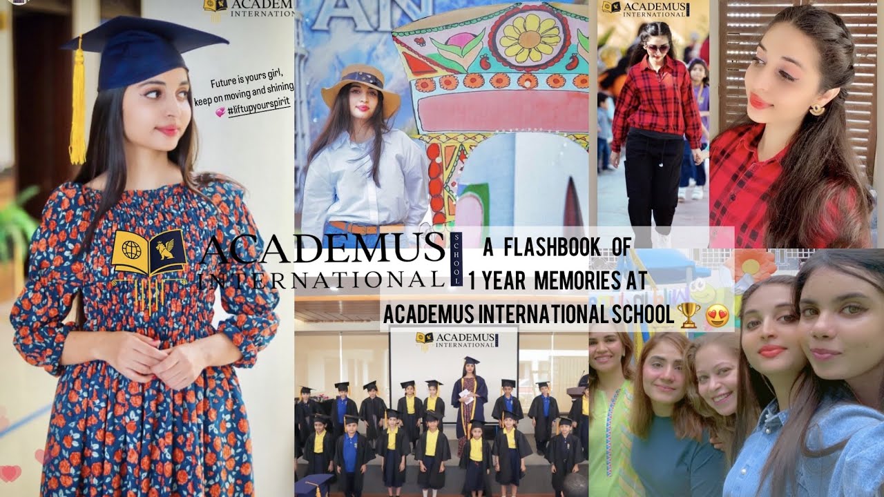 A flashbook of 1 year memories at Academus International School🌿🏆