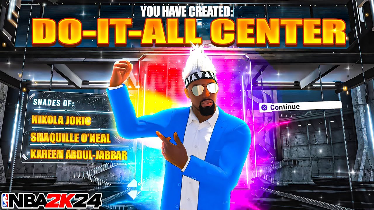 NEW GAME-CHANGING BEST CENTER BUILD is ONE OF A KIND in NBA 2K24! *INSANE* ALL AROUND BIG MAN BUILD!