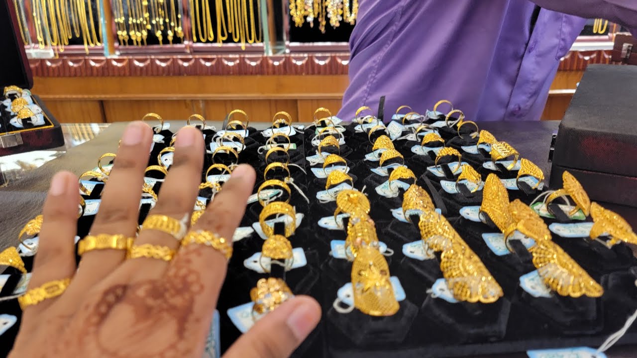 2 আনা সোনার ফিঙ্গার রিং, আনন্দ জুয়েলার্স /Gold Finger Ring jewellery