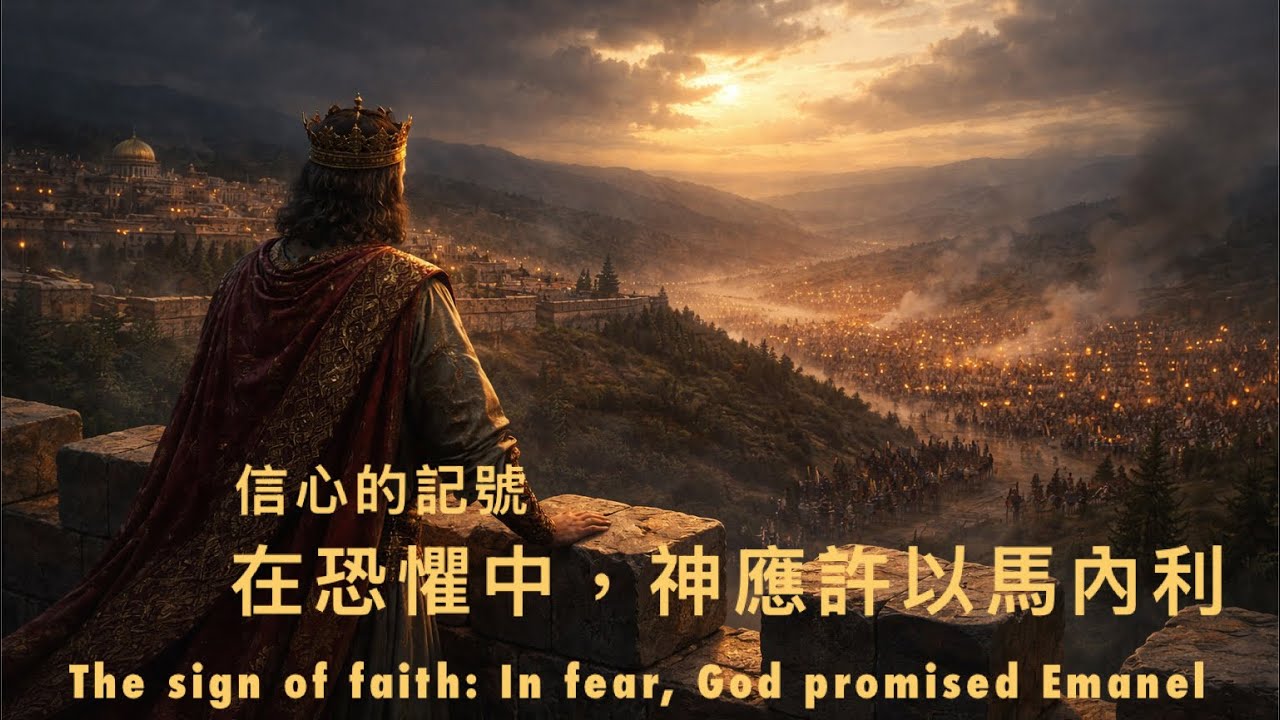 以賽亞書第七章｜信心的記號：在恐懼中，神應許以馬內利｜陪你讀以賽亞書
