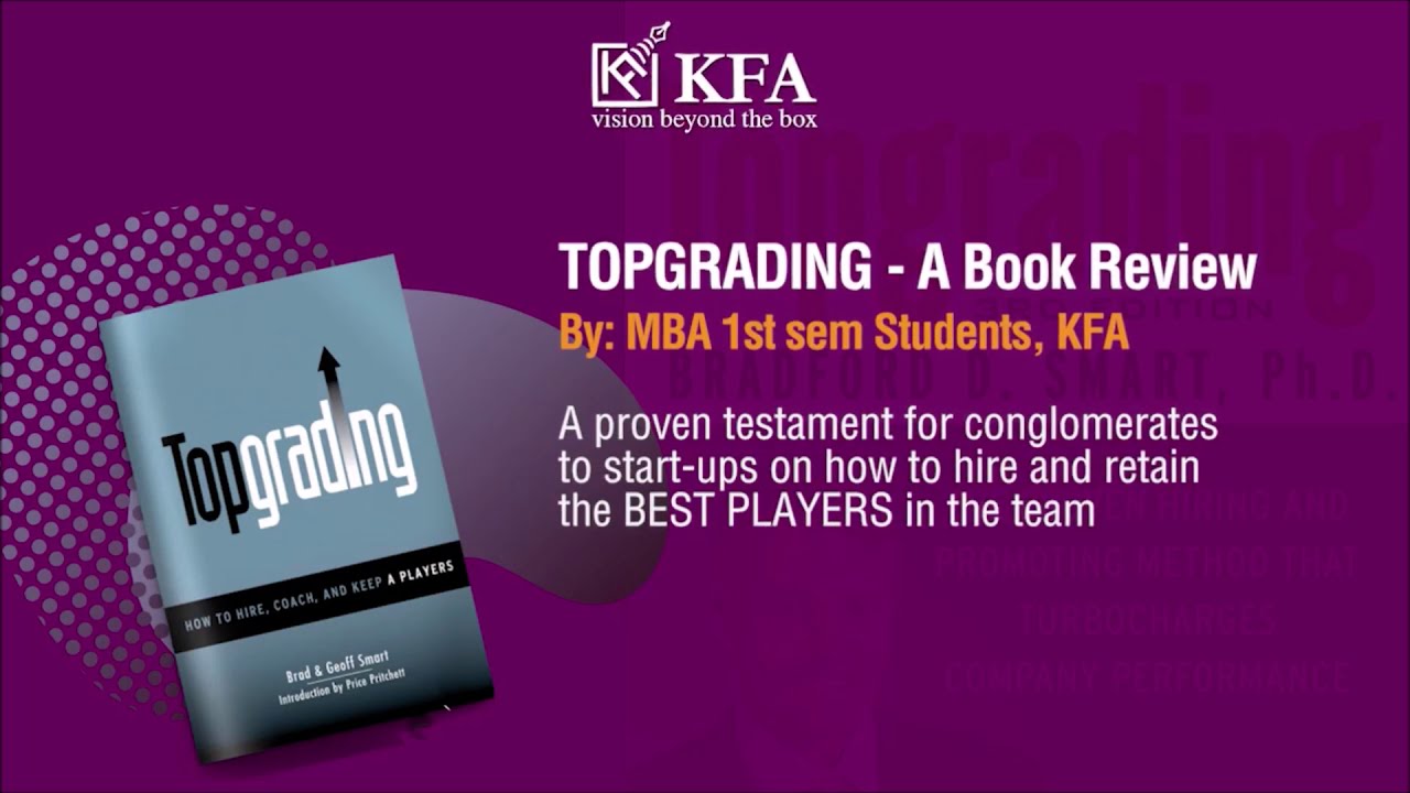 Book Review - Topgrading by Brad Smart and Geoff Smart (Chapter 3, Part 1)