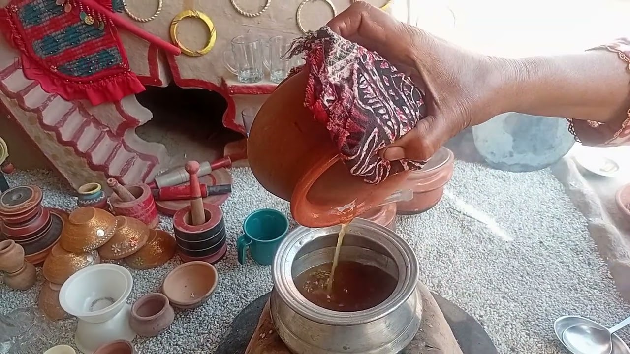 Miniature Gur Walay Chawal Recipe | Tiny Food Cooking