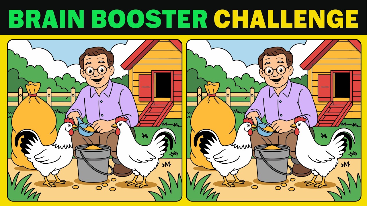 Think You Have Eagle Eyes? Find the Difference in This Super Tricky Puzzle! 🦅