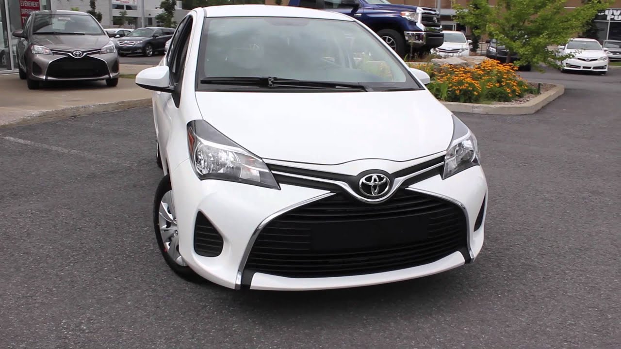 Toyota Yaris 2015 - Chambly Toyota - Version Longue