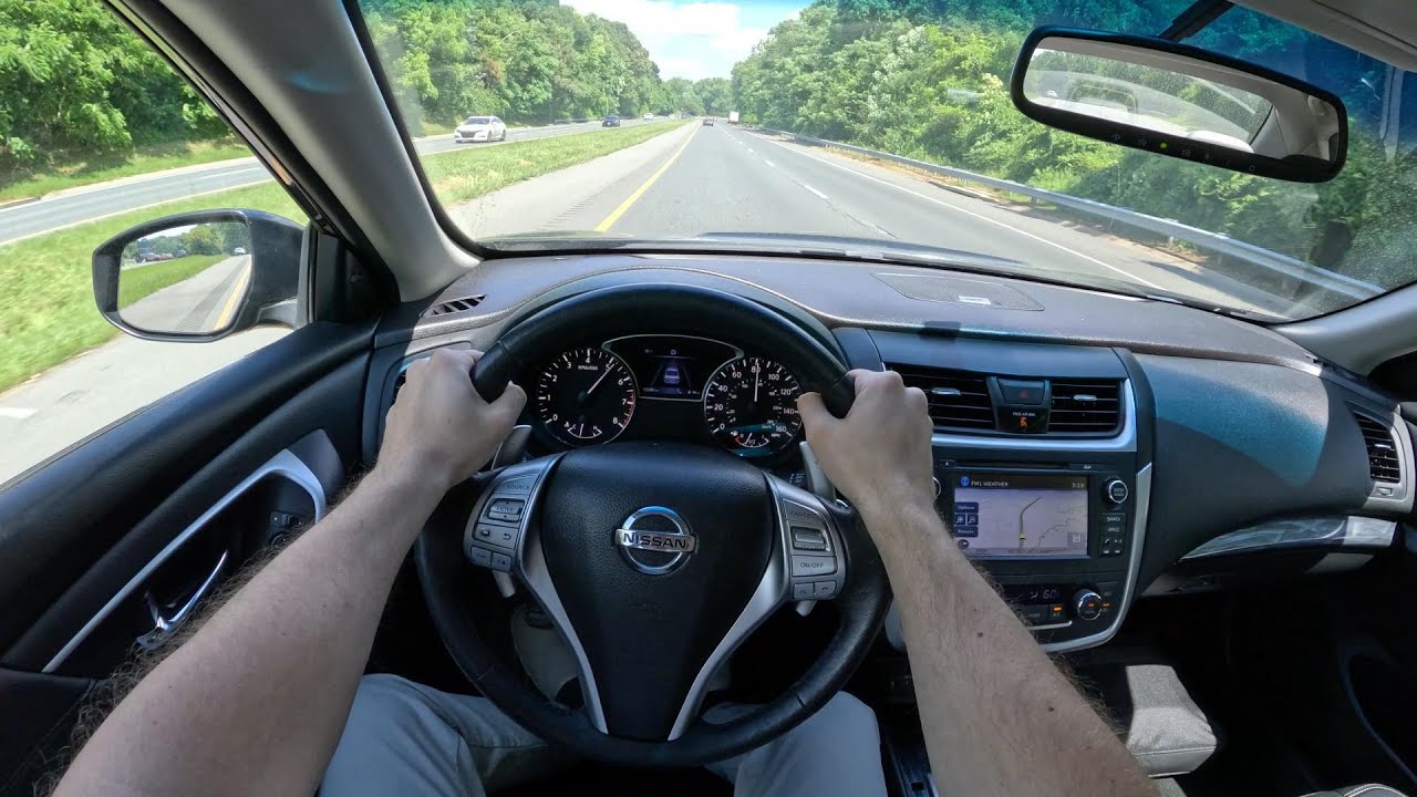 Nissan Altima 3.5 SL 2016 года — тест-драйв от первого лица