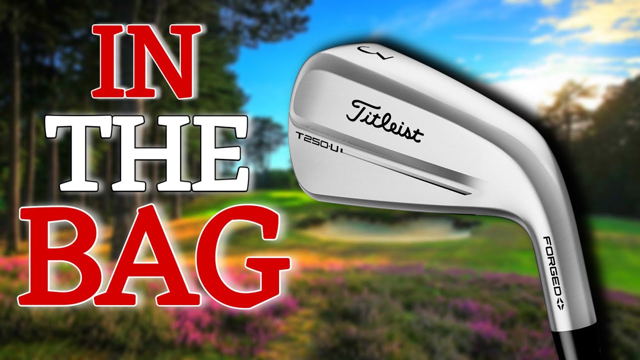 Titleist T250U Iron now in the Bag