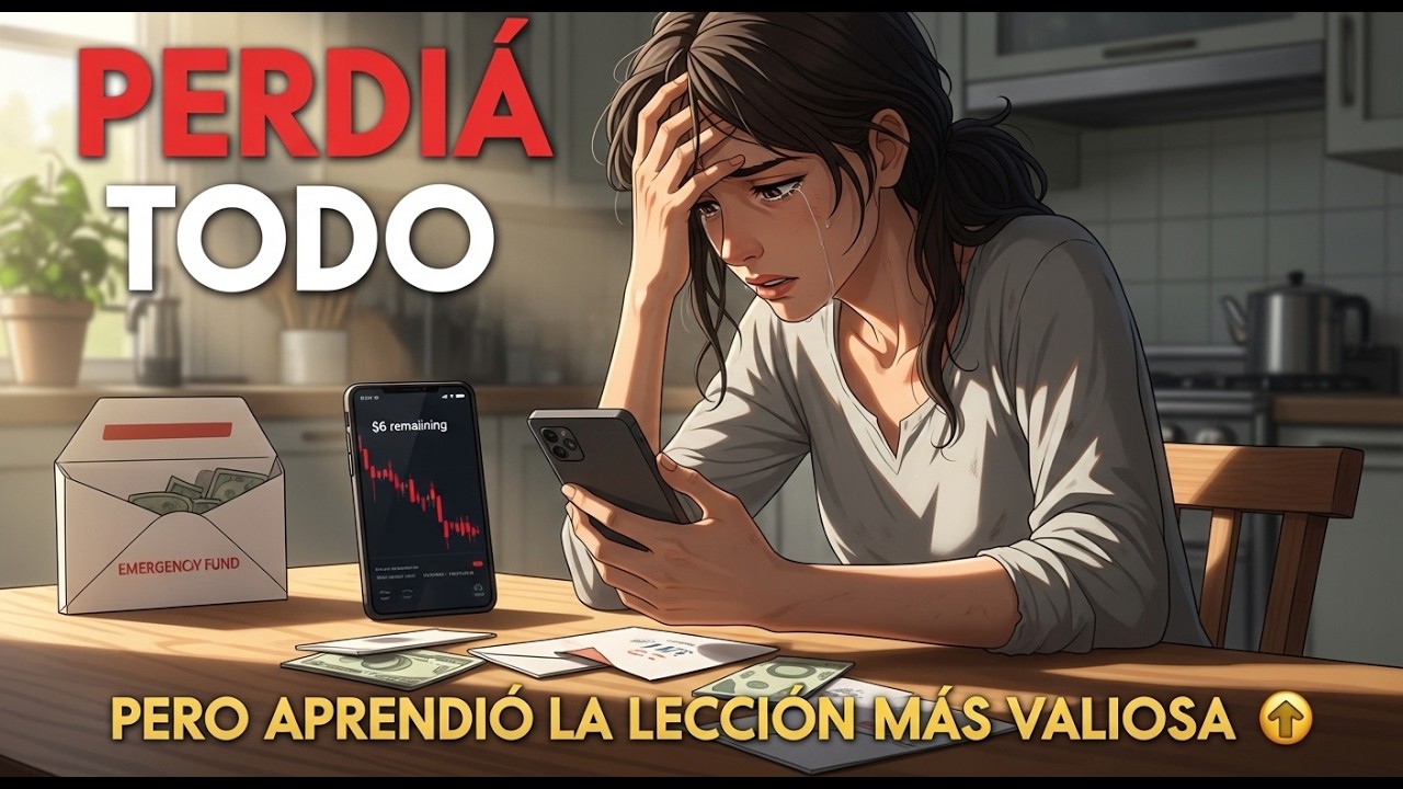 Ella Creía Que el Trading la Salvaría de la Pobreza... Pero Perdió Todo 💔 | Historia de Superación.