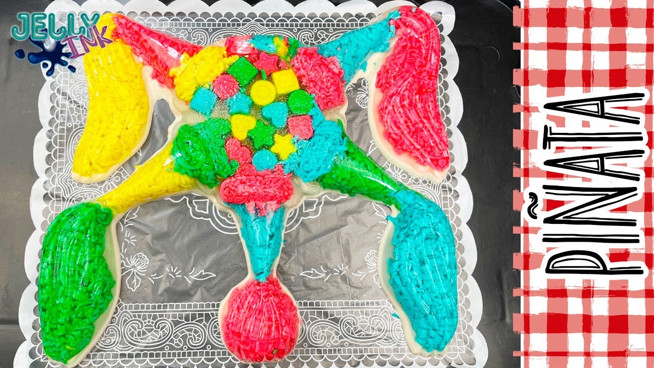 Piñata de Gelatina | 3 leches | Posada | Navidad | Jelly Ink