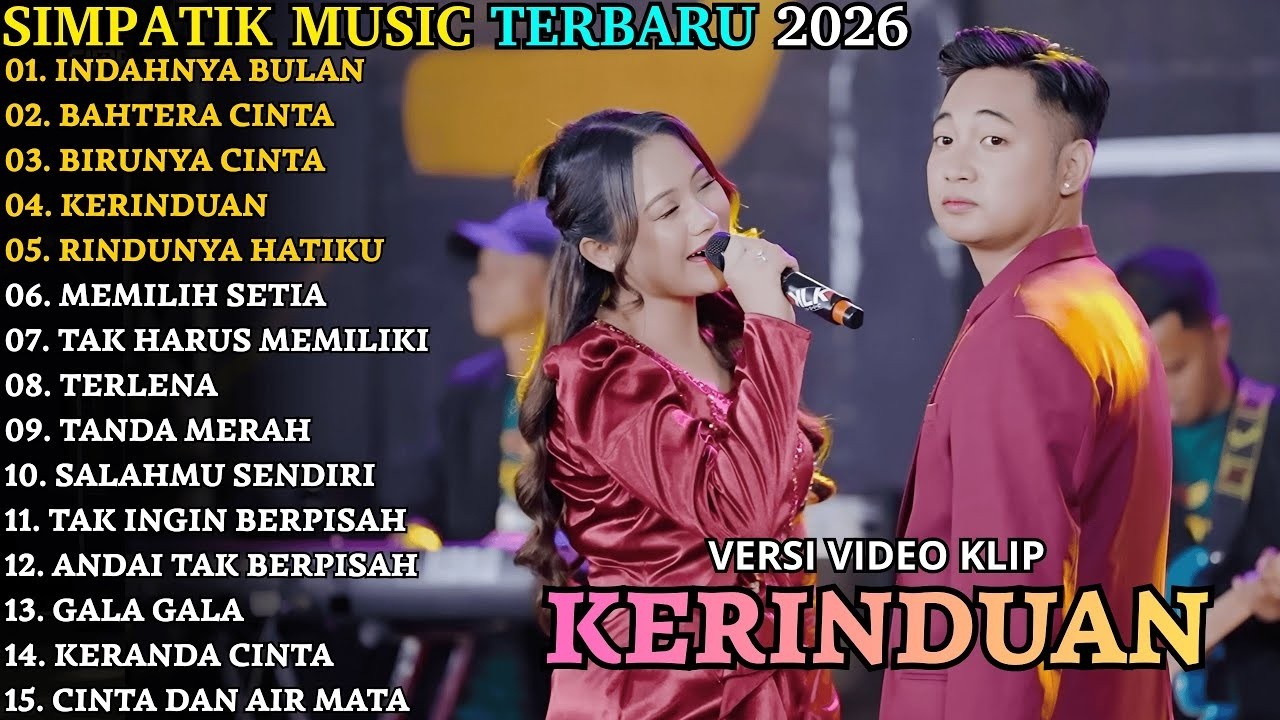 INDAHNYA BULAN - BAHTERA CINTA - BIRUNYA CINTA || FULL ALBUM SIMPATIK MUSIC DANGDUR TERBARU 2026