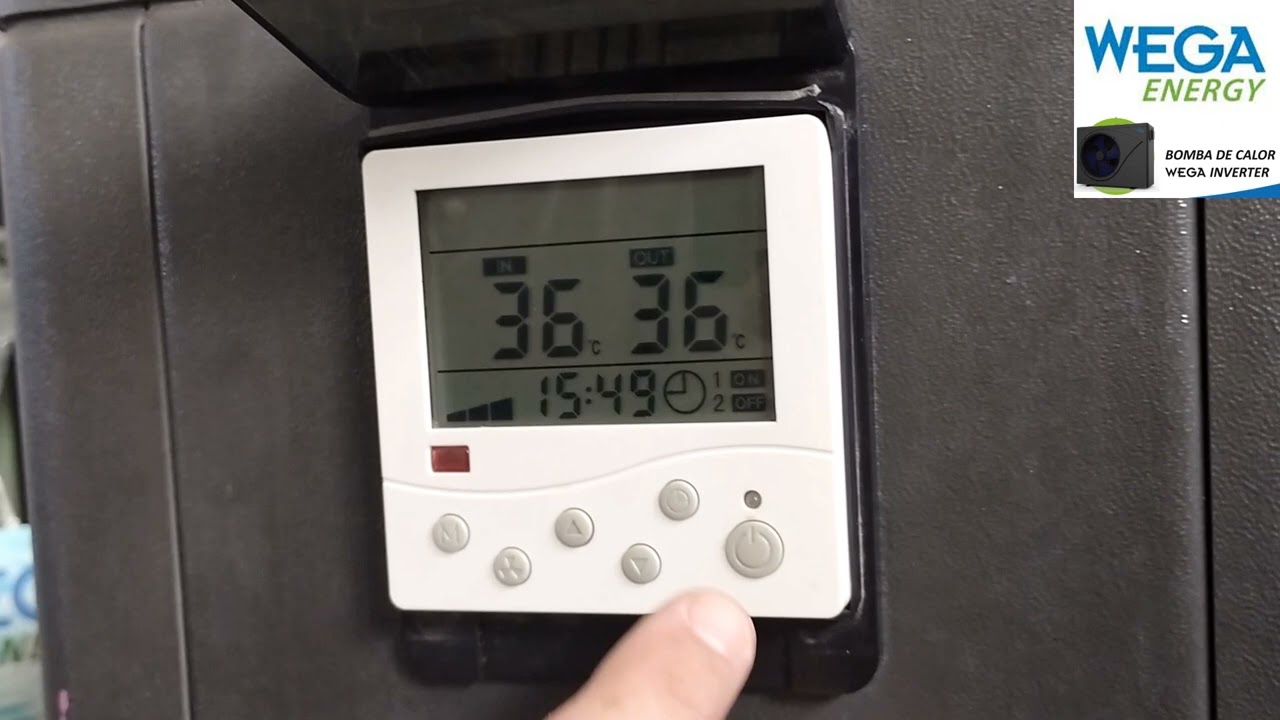 Tutorial sobre Cómo configurar la bomba de calor de WEGA ENERGY
