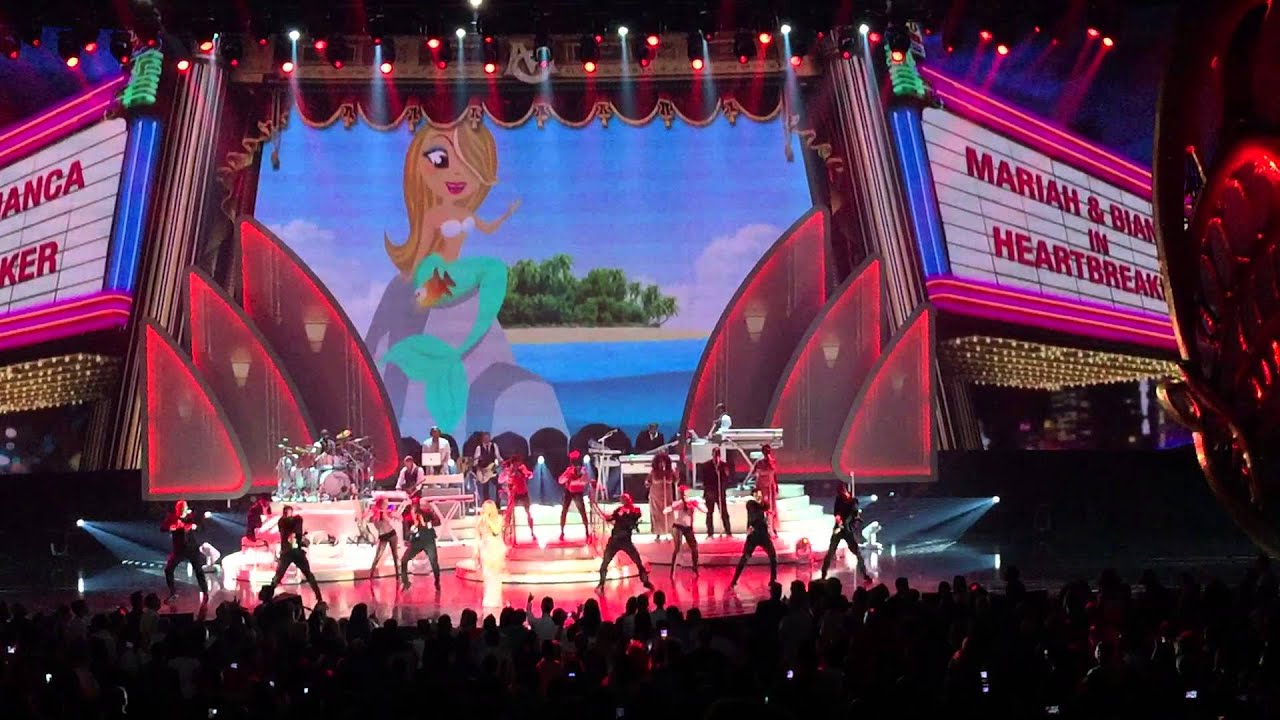Mariah Carey Live in Las Vegas 07.26.15 Part10 Heartbreaker.