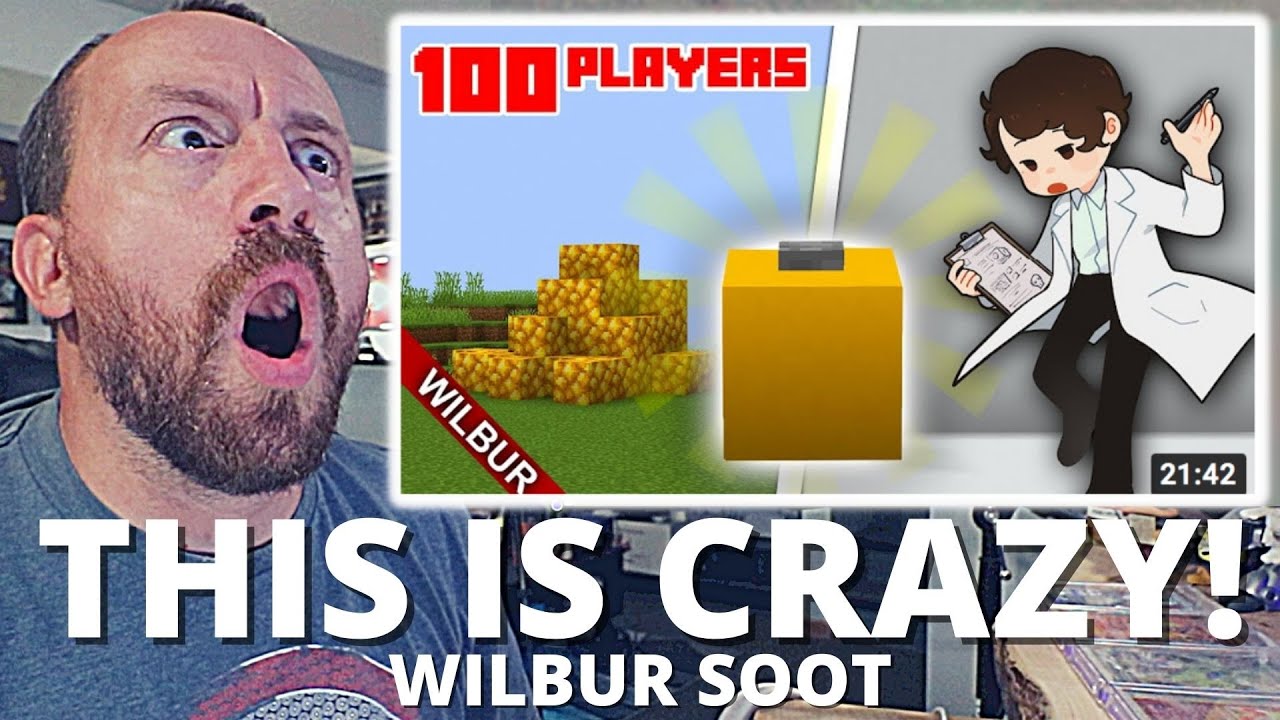 THIS IS CRAZY! Wilbur Soot Minecraft Social Experiment: The Button (REACTION!)