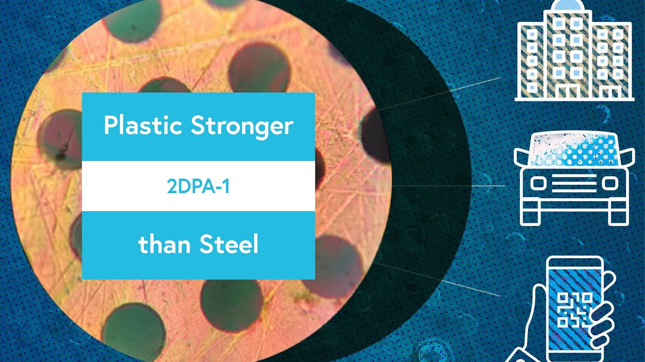 MIT engineers create plastic that is &ldquo;stronger than steel&rdquo; | 2DPA-1