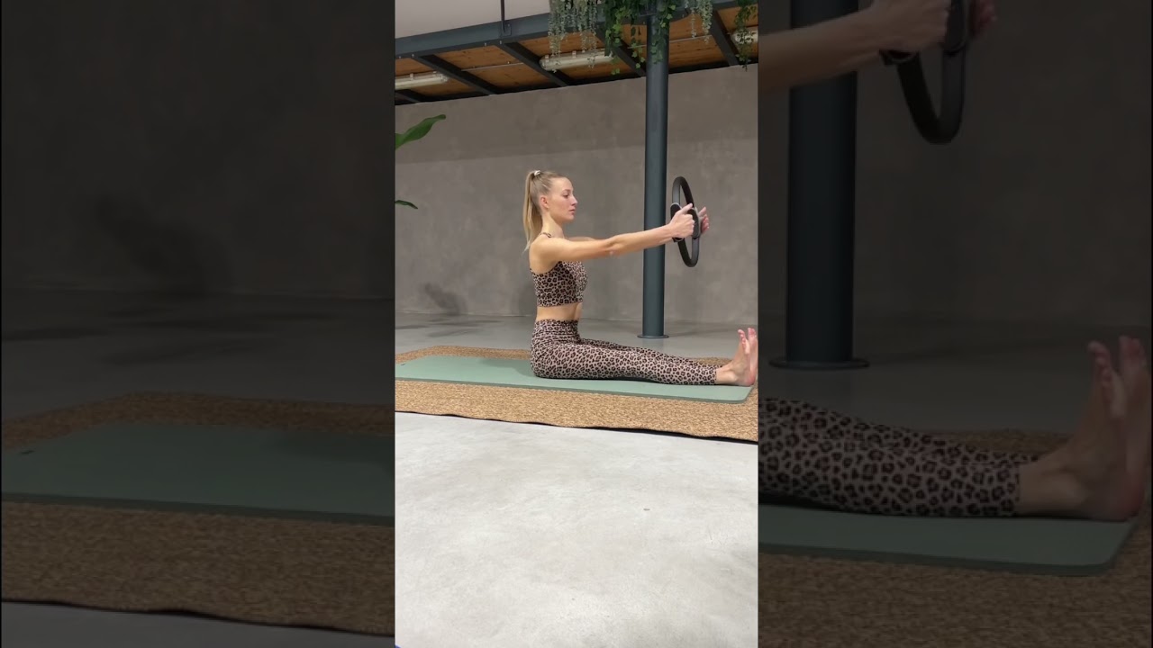 : Pilates Magic Circle #pilatesacasa #workout #pilatesmatwork
