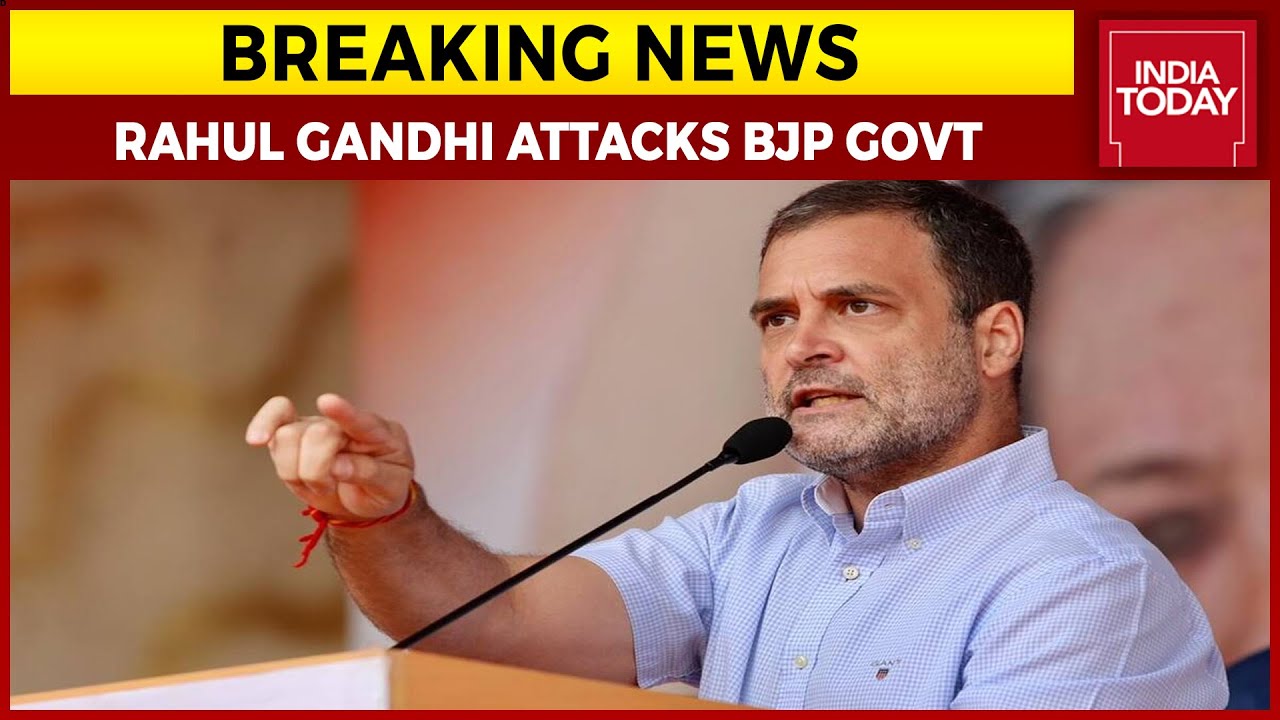 Rahul Gandhi Attacks BJP Govt For Weakening Indian Economy | Breaking News
