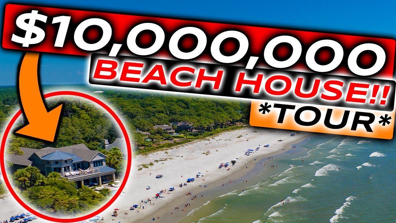 TOURING OUR *$10 MILLION* BEACH HOUSE!