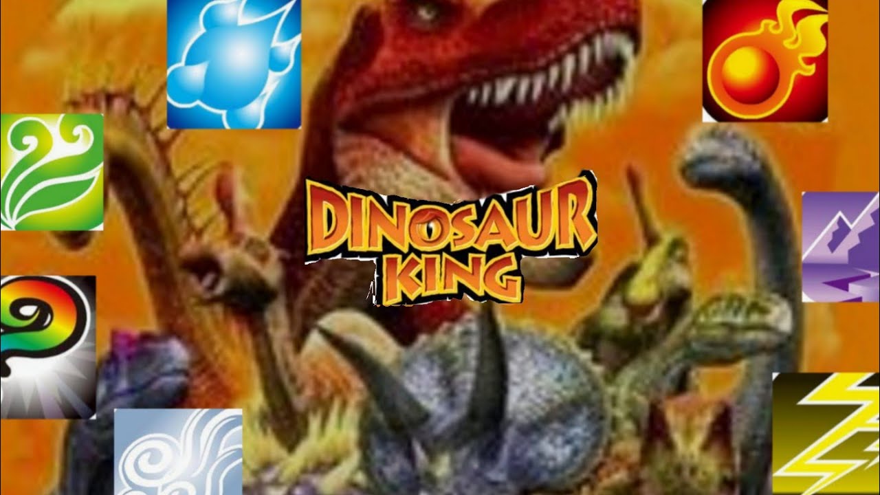 Dinosaur King [AMV] 💧⚡🌿🔥🌪️✨⛰️