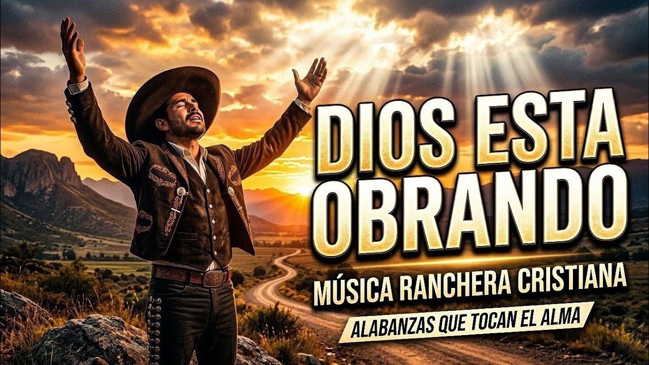 Dios Está Obrando 🙌 | Canción Cristiana Ranchera de Fe y Milagros 