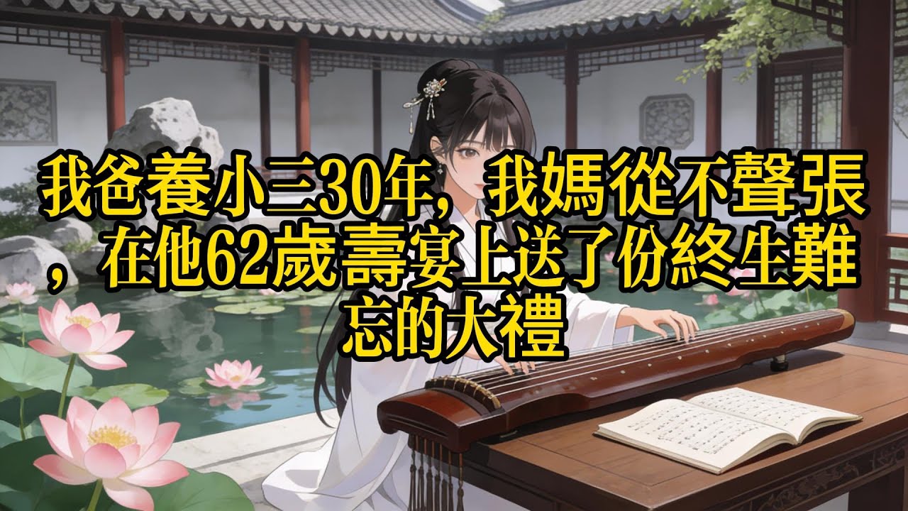 祝我們結婚30周年快樂，這是你的私生子鑑定書。全城名流面前，優雅母親手撕渣男父親：你給小三買的每一套房，我都有紀錄！看清深情丈夫背後的醜惡真相。 #手撕渣男 #豪門恩怨 #出軌證據 #晚年離婚