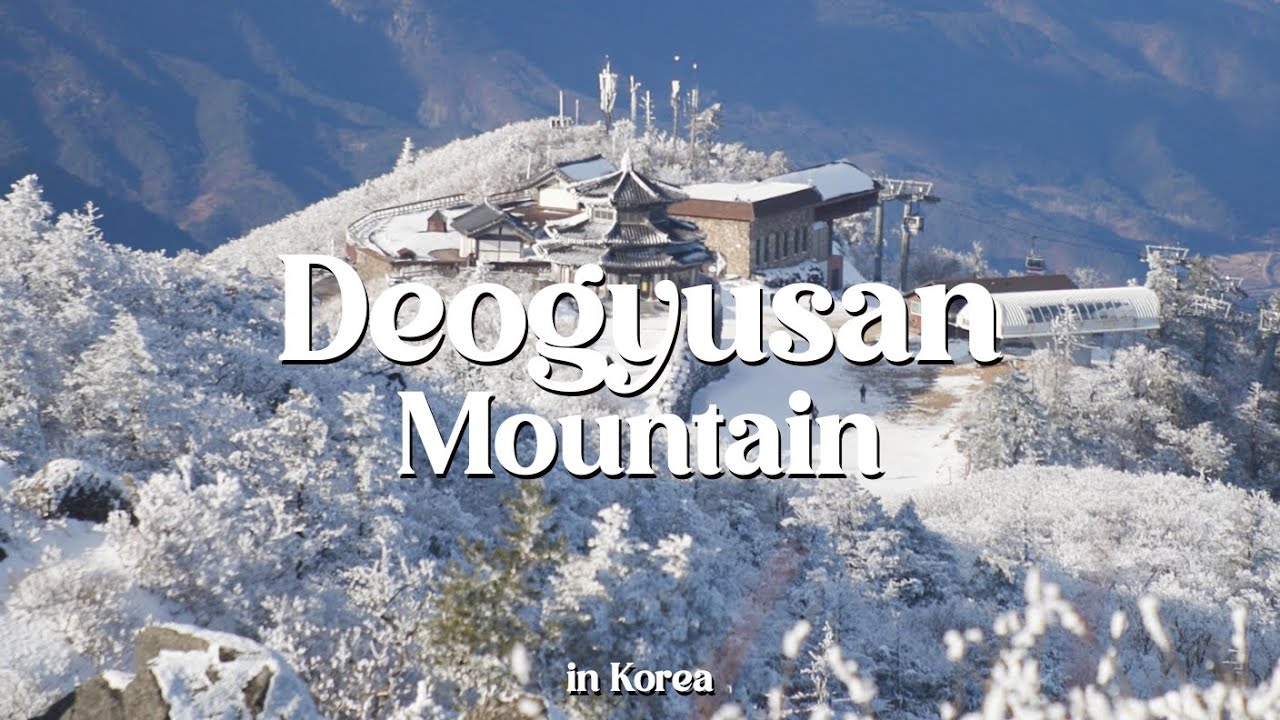 The perfect way to end 2024 with snowy vibes ❄️ | Deogyusan Mountain |  K-Mountain Adventure Ep.10