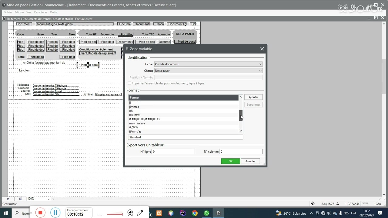 Sage gestion commerciale 3   Etat personnaliser, remise, devis, Gestion règlement, Comptabilisation