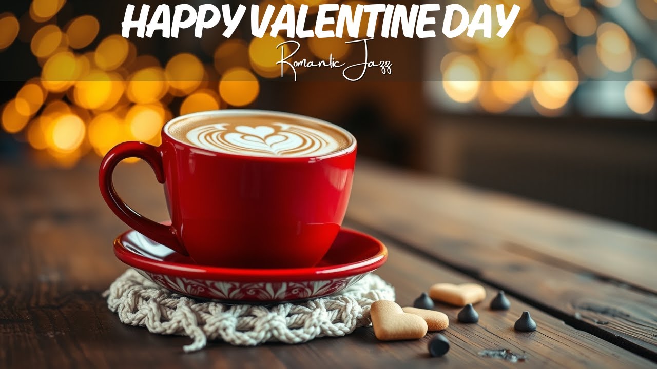 Romantic Valentine Jazz Cafe ☕ Smooth Bossa Nova Instrumental