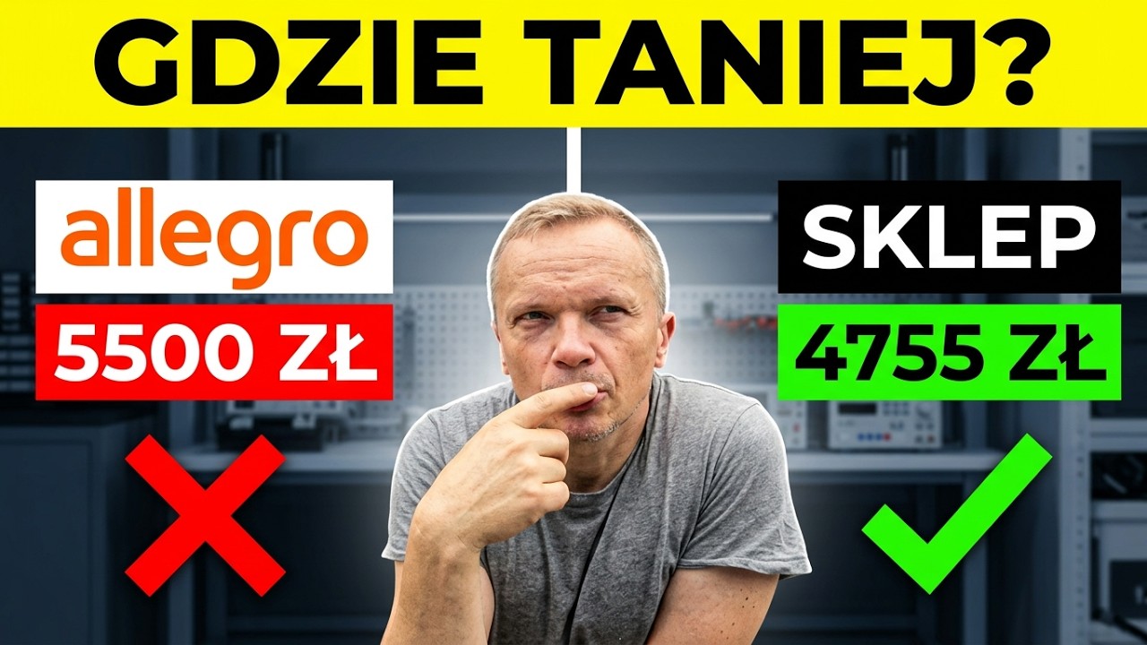 Zakupy poza Allegro mogą oszczędzić sporo kasy. Opłaty Allegro To już NIE Prowizja. S5E045