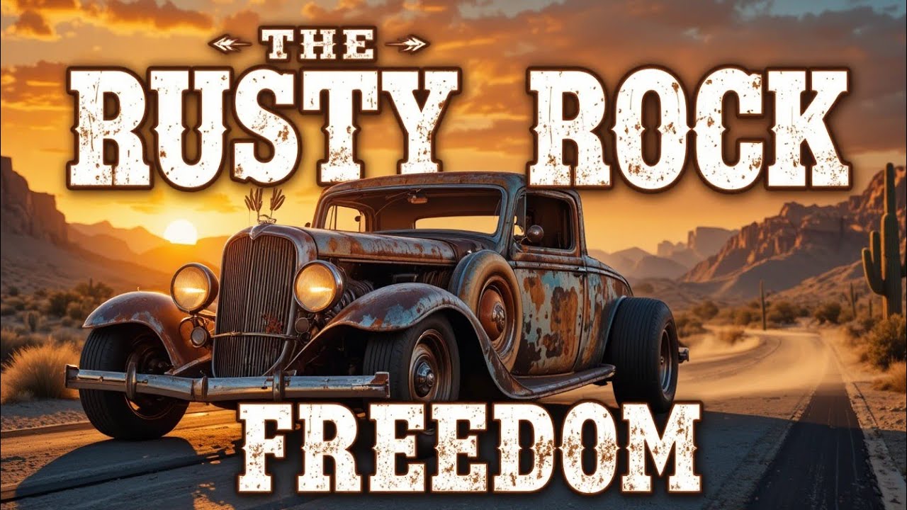Rusty Cowboy Rock Mix – Rust, Dirt & Country Rock Soul | Ride Free