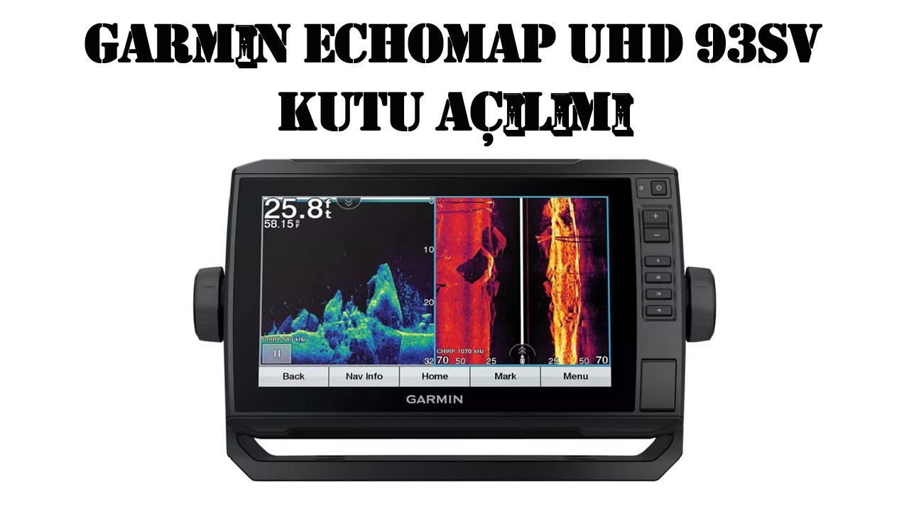 Garmin Echomap UHD 93SV / Balık Bulucumuz Geldi! / Garmin 93SV Kutu Açılımı