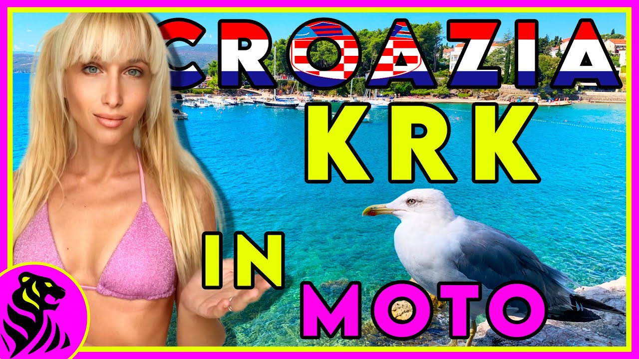 CROAZIA in MOTO: ISOLA di KrK  - Motovlog