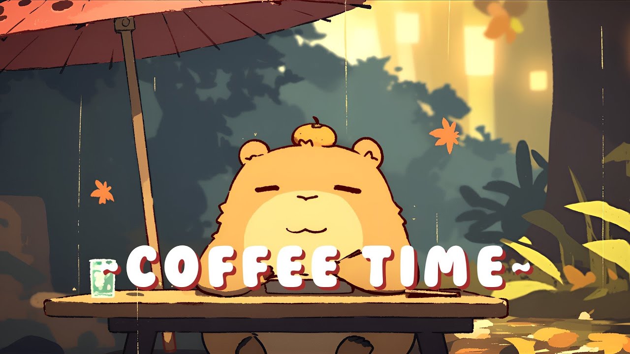 Capybara Beat Station - Cozy Beats for Relaxation ~ Tranquil Mood ~ 🦫 🎵 ✨