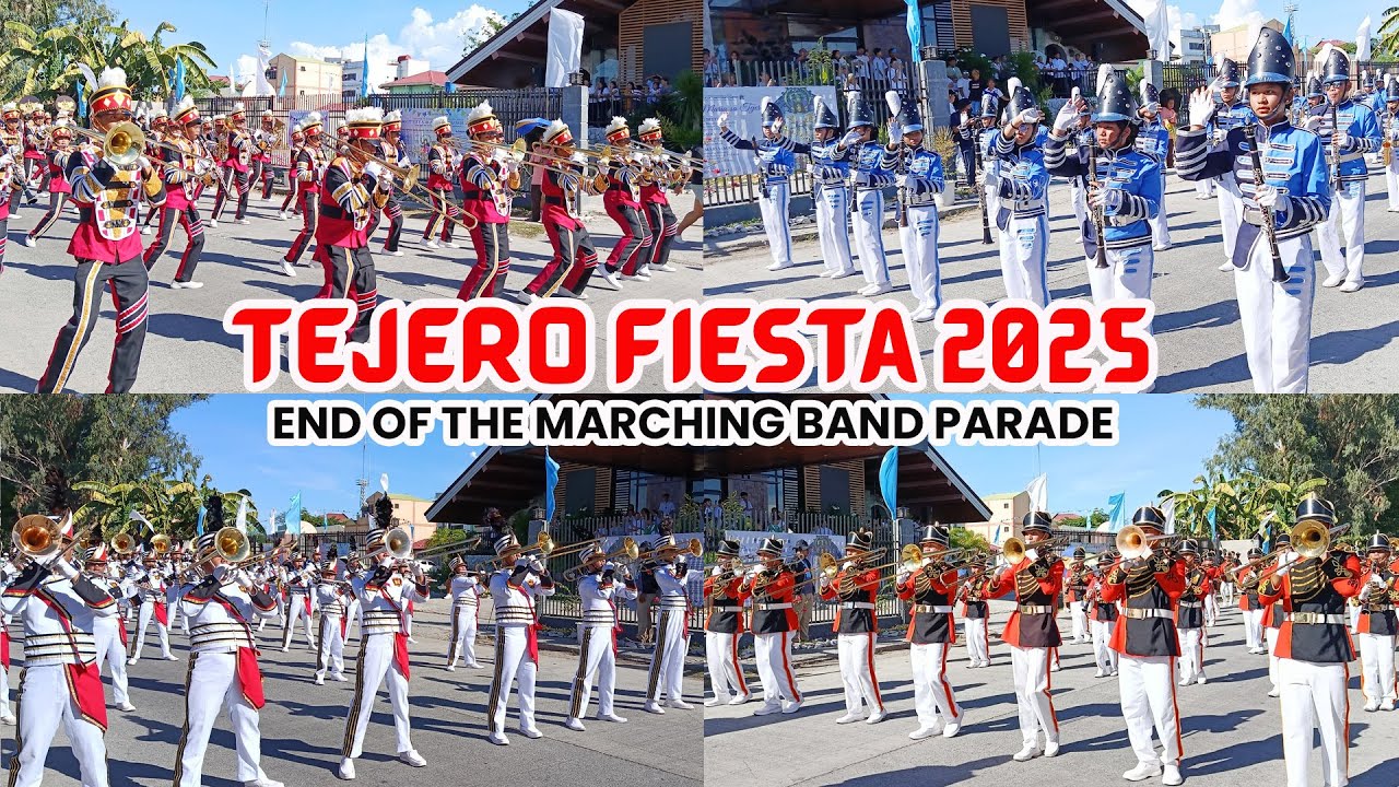TEJERO GENTRI CAVITE FIESTA 2025 - End of the Marching Band Parade