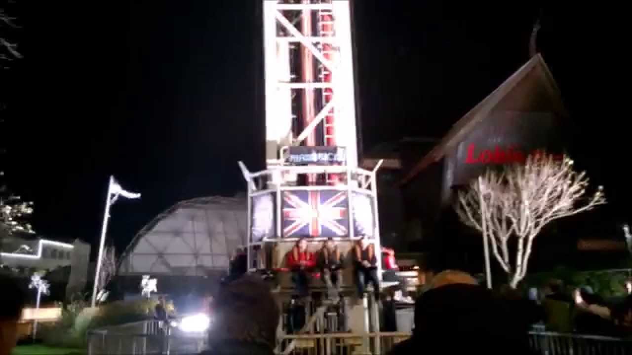 Ice Blast - Blackpool Pleasure Beach at Night - Off ride