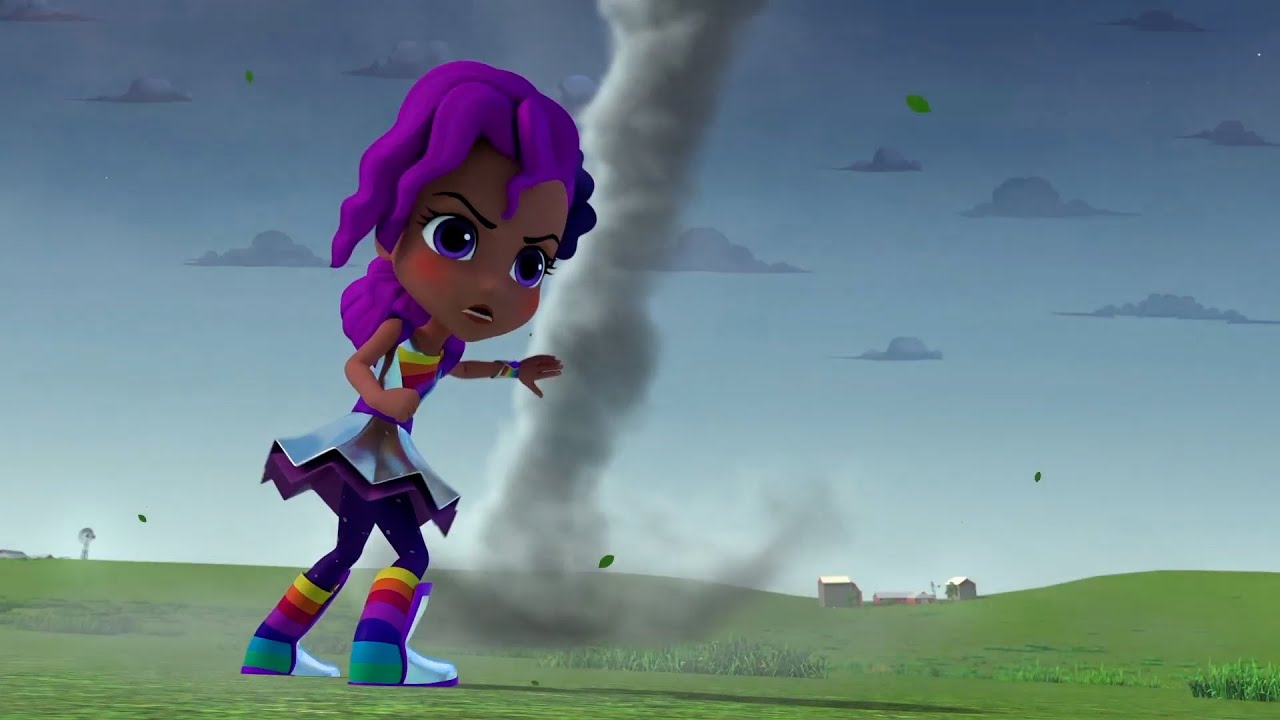 Rainbow Rangers vs. Tornado! 🌈🌪️