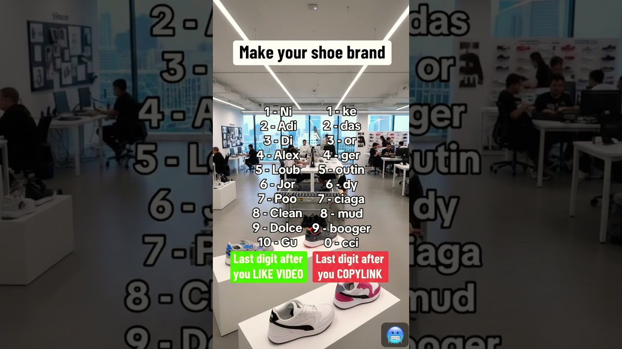 Сделайте свою обувь своей 👟 Бренд