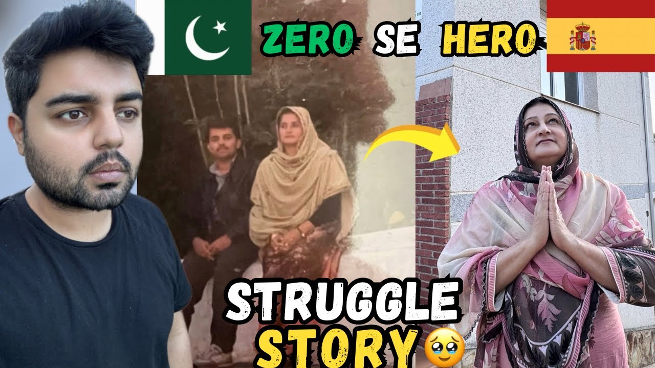 Ami ki 30 Year’s Of Life Struggle Emotional Story🥹 Pakistan Se Spain Tak Ka Safar 🇵🇰🇪🇸