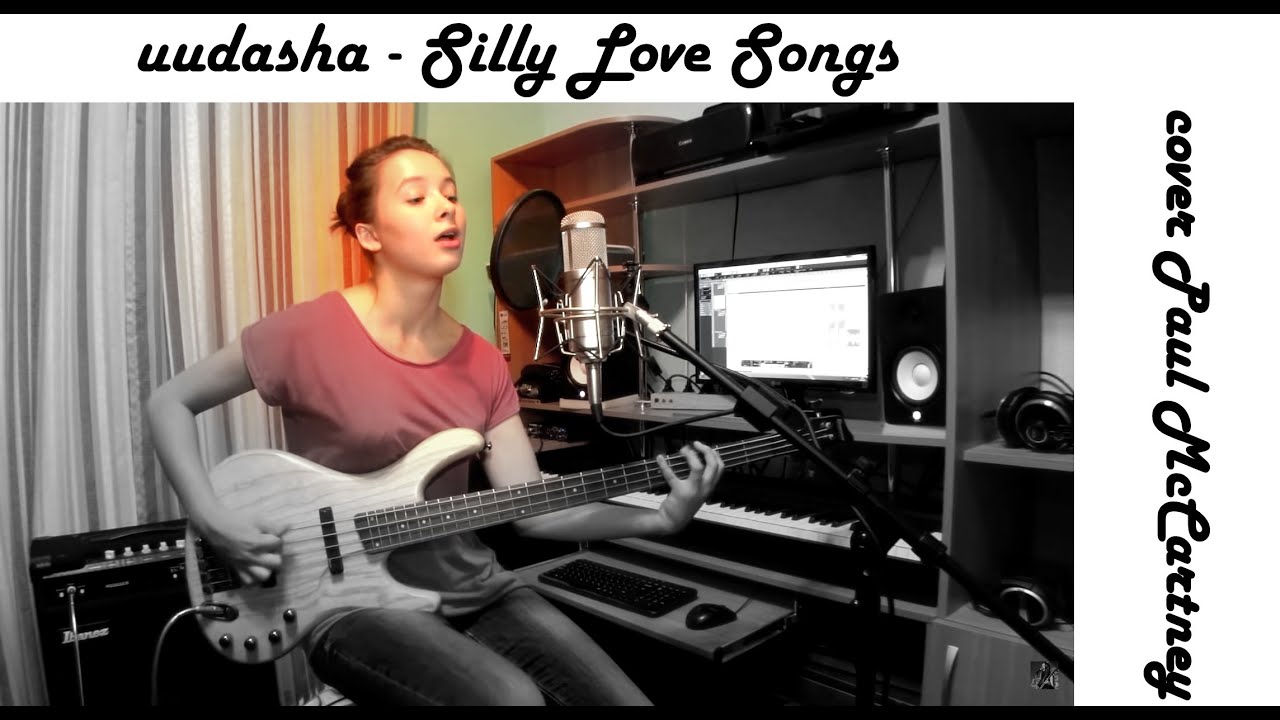 Dasha Safronova - Silly Love Songs (cover Paul McCartney) Vocal and Bass cover