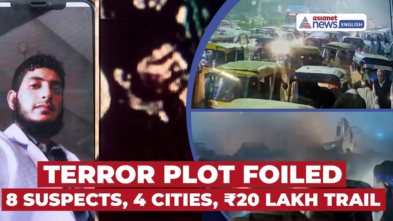 Multi-City Terror Plot FOILED: Eight Suspects Planned Serial Blasts Across India