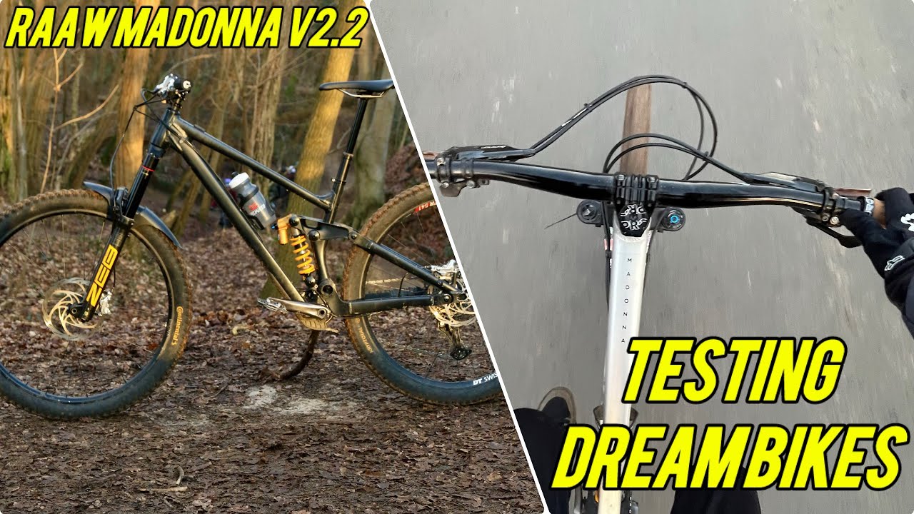 TESTRIDING my DREAMBIKES | raaw Madonna v2.2