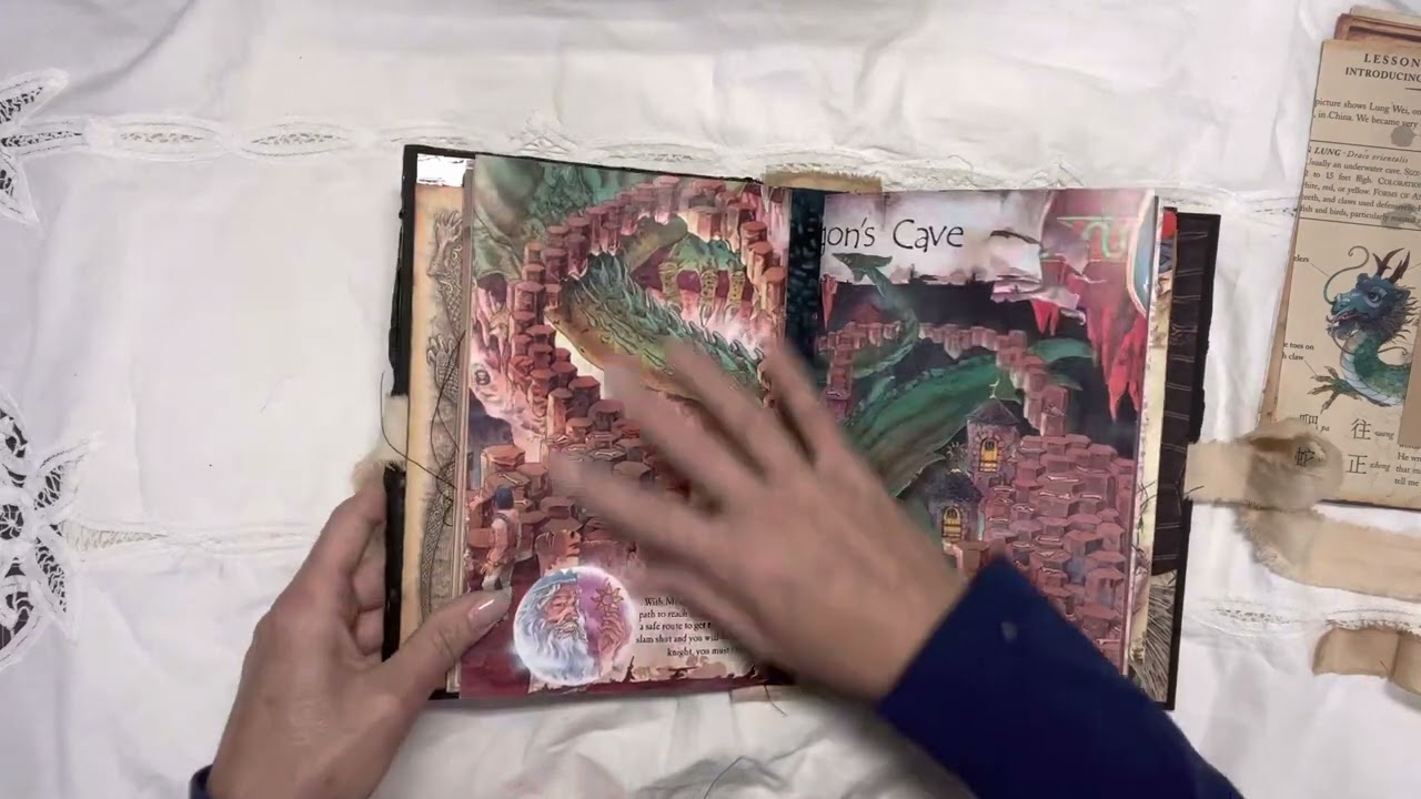 Dragon junk journal SOLD