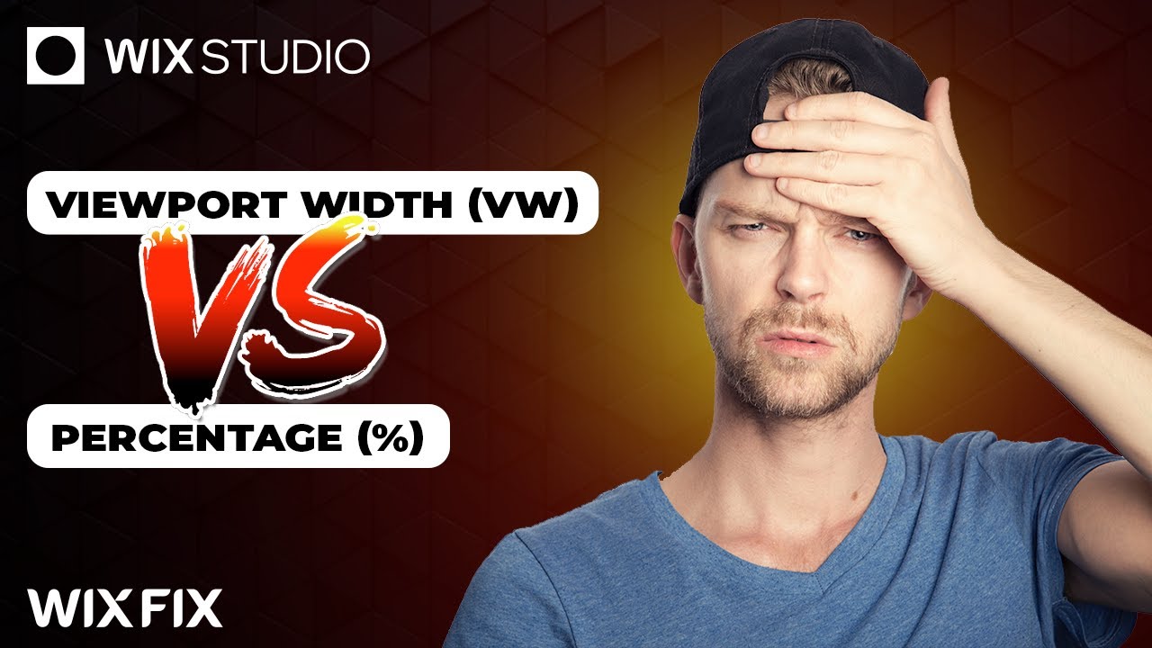 Viewport Width VS Percentage in Wix Studio | Wix Fix
