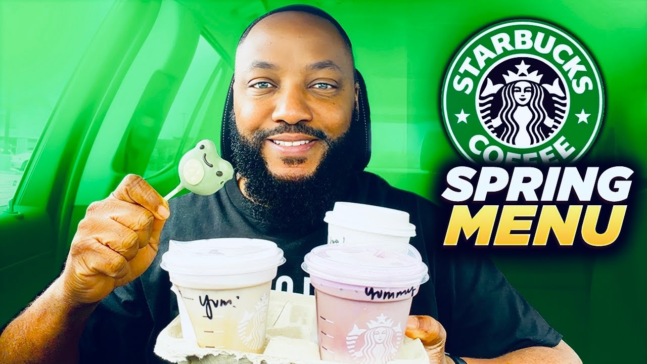 STARBUCKS (NEW)2026 SPRING MENU| UBE MACCHIATO, ICED LAVENDER CHAI, TOASTED COCONUT LATTE@starbucks 