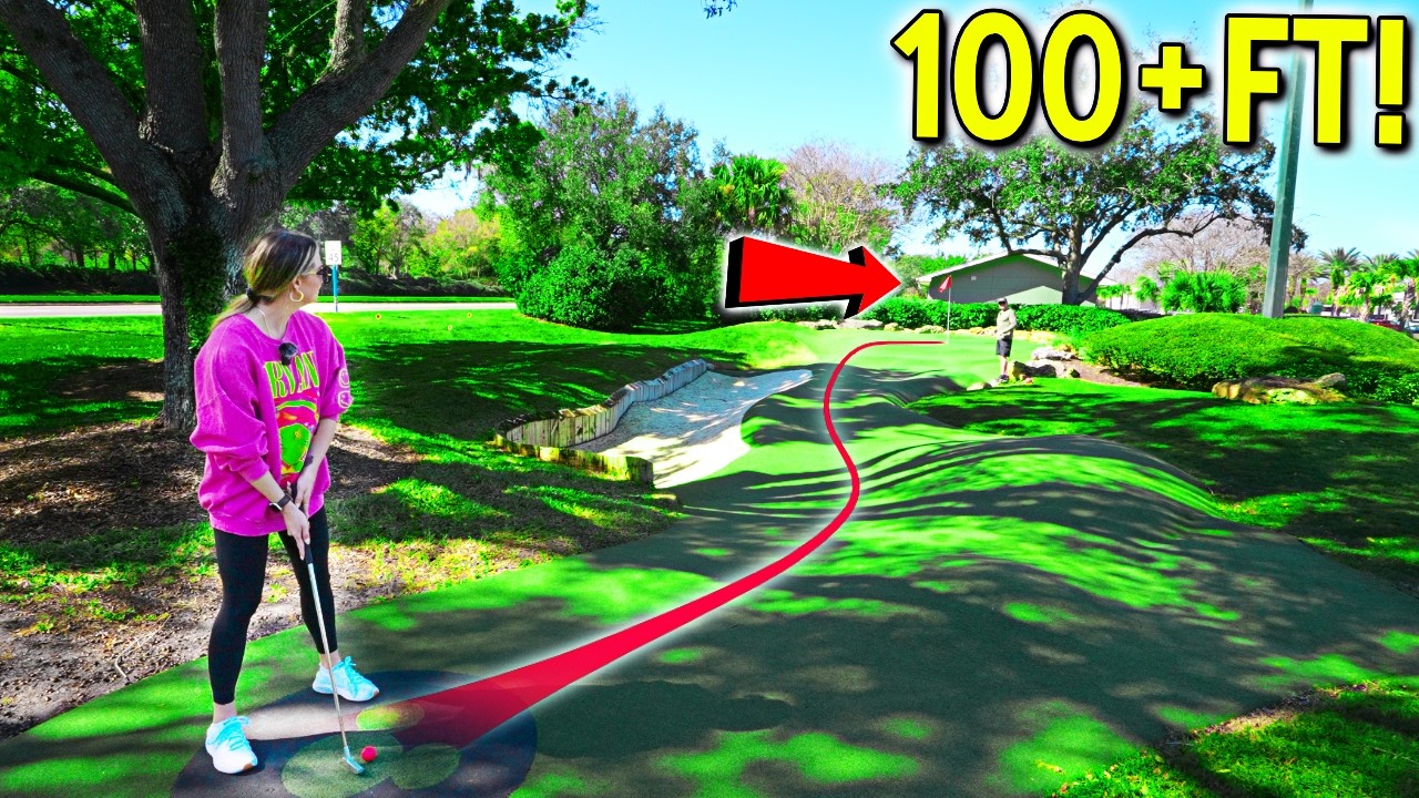 Disney's Fantasia Fairways vs My Parents! - World's Hardest Mini Golf Course! (Back 9)