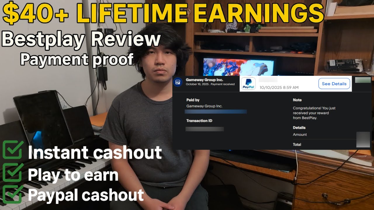 $40+ Lifetime Earnings &ndash; Bestplay 2025 Review + Payment Proof | Instant Cashouts