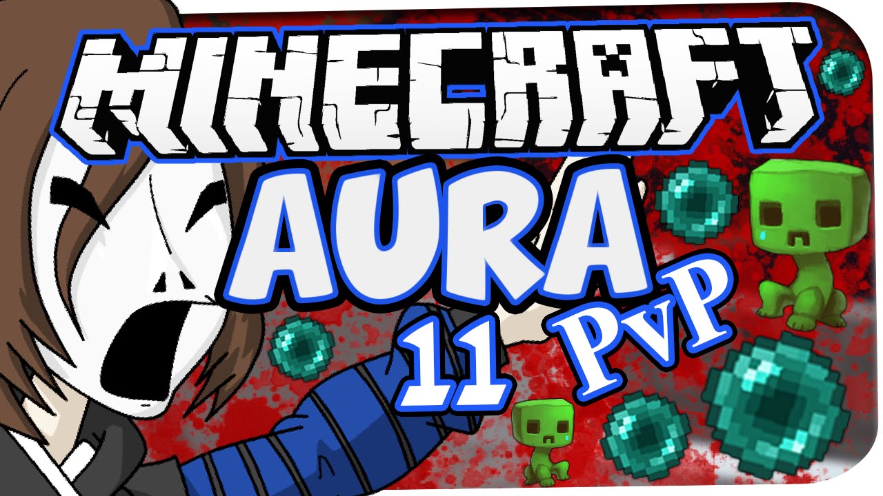 MINECRAFT: AURA PVP SPECIAL ☆ #11 - CREEPER PING PONG! ☆ Let's Play Minecraft: Aura