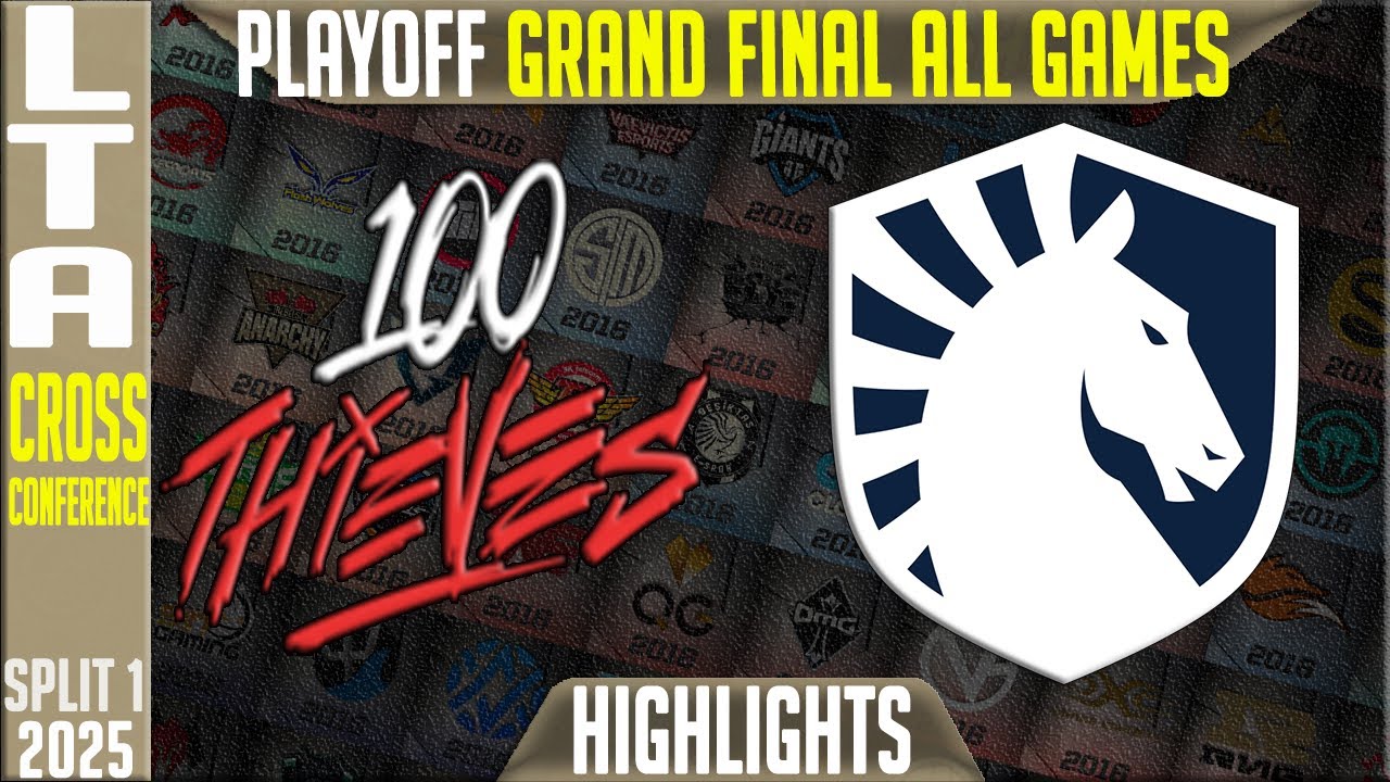 100T vs TL Highlights ALL GAMES GRAND FINAL | LTA Cross Conference   100 Thieves vs Team Liquid